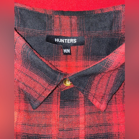 Men’s Hunter Plaid Shirt - Picture 5 of 6